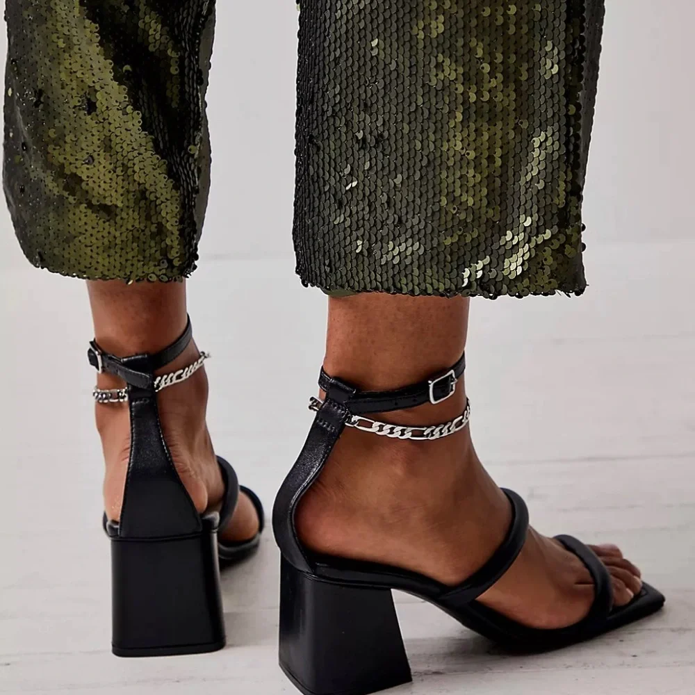 Free People Parker Chain Heels - Picture 3 of 3